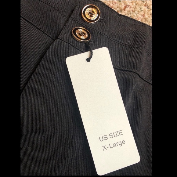 NWT Chartou High Waist Double Button Closure Bootcut Dress Pants - Picture 6 of 8